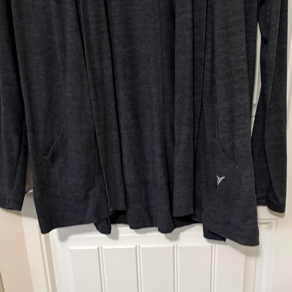 Old Navy Active Women's Gray Open Front Cardigan - Picture 3 of 8